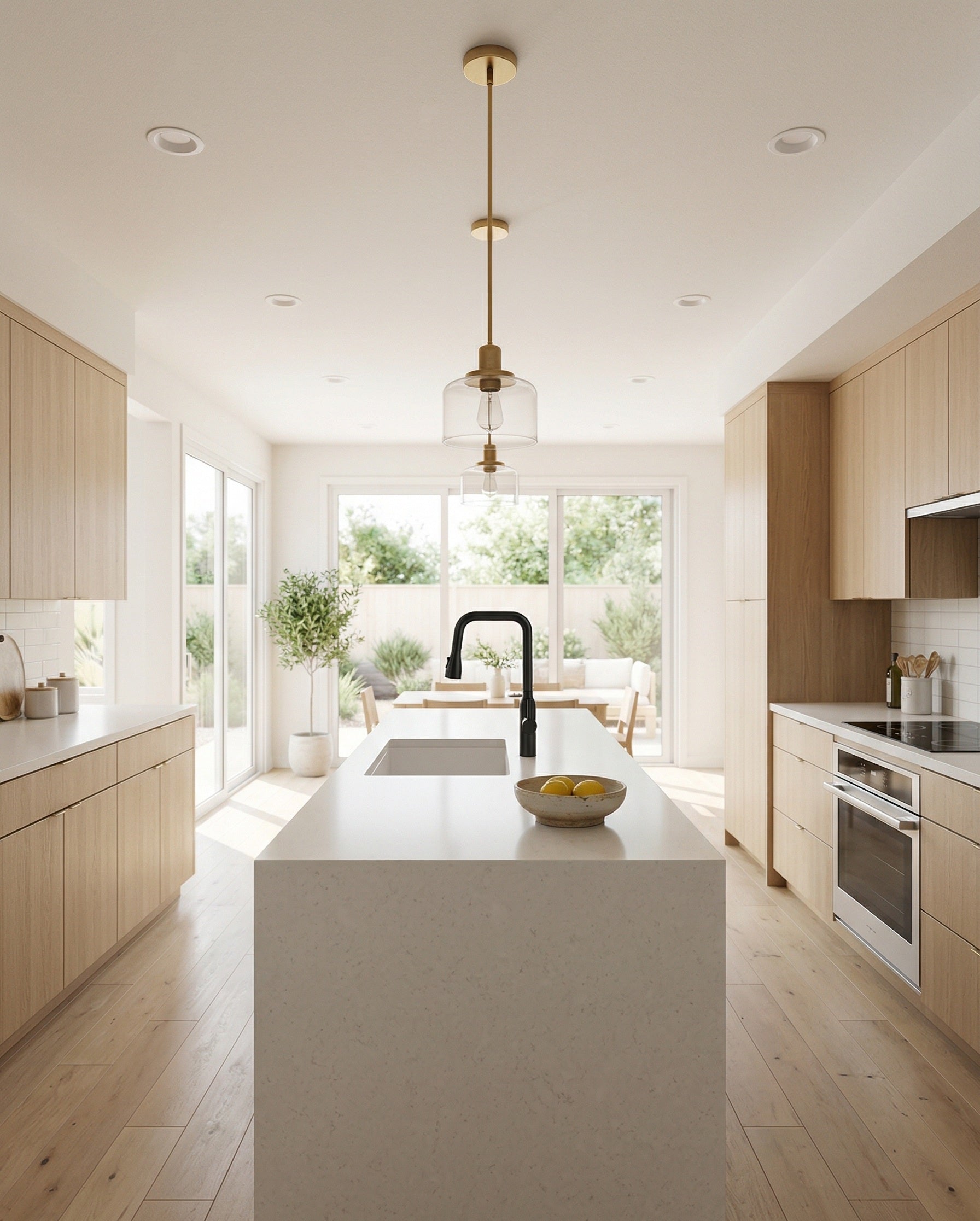 CAMILLA SERIES – KITCHEN FAUCET, A BOLD PULL DOWN DESIGN WITH A CLEAN, ARCHITECTURAL FORM.