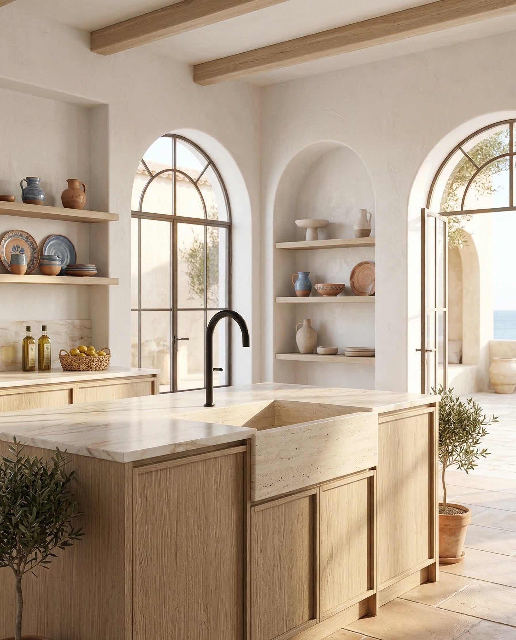 CAMILLA SERIES – KITCHEN FAUCET, A SMOOTH FIXED SPOUT DESIGN WITH UNDERSTATED, TIMELESS ELEGANCE.
