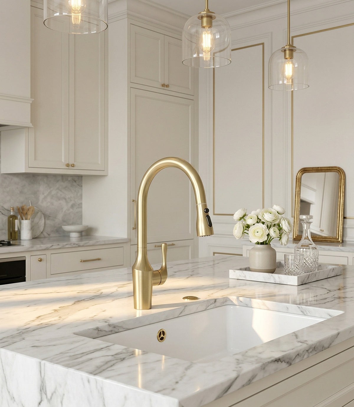 CAMILLA SERIES – KITCHEN FAUCET, A PULL OUT DESIGN SHAPED FOR EVERYDAY PRECISION.
