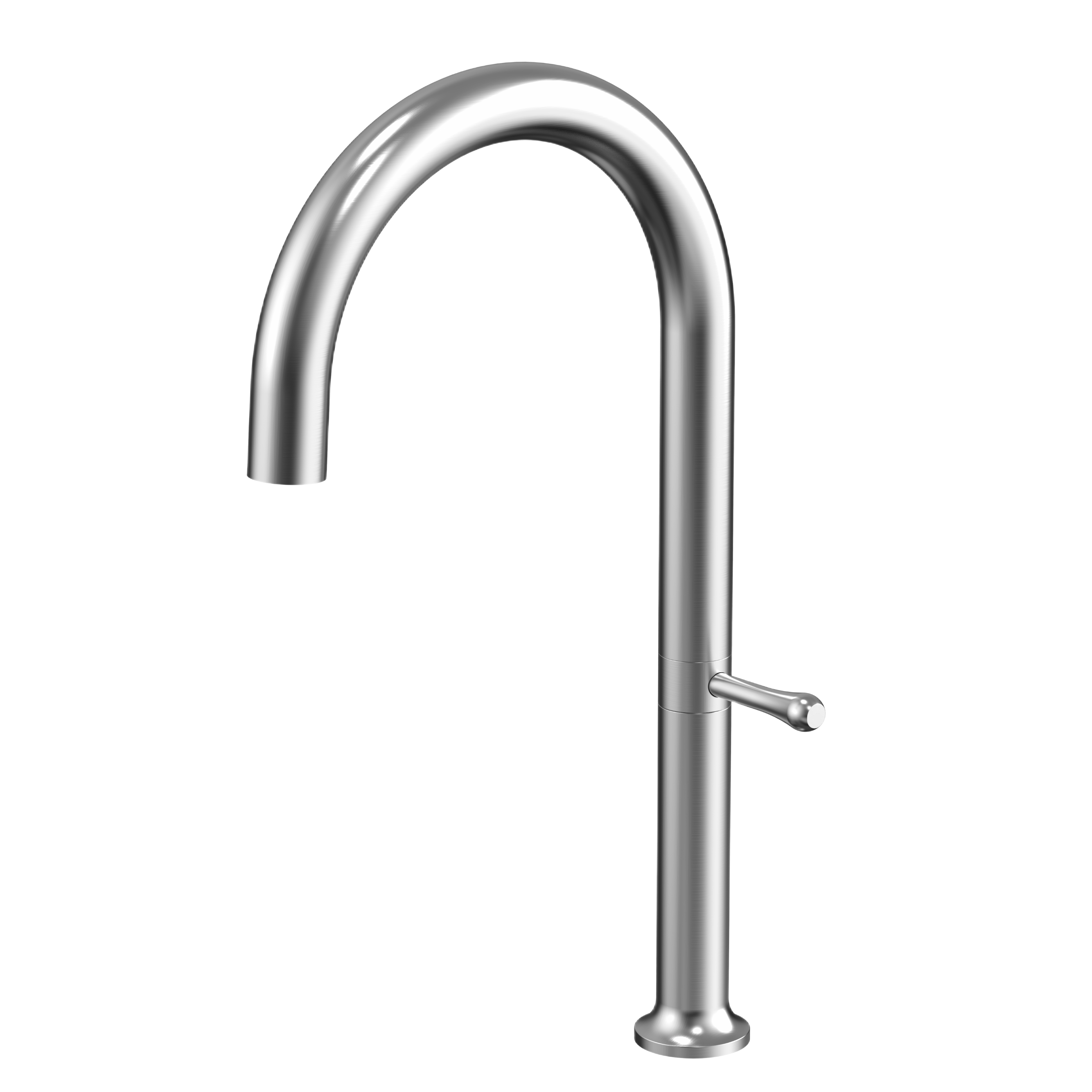 CAMILLA SERIES – KITCHEN FAUCET, A SMOOTH FIXED SPOUT DESIGN WITH UNDERSTATED, TIMELESS ELEGANCE.