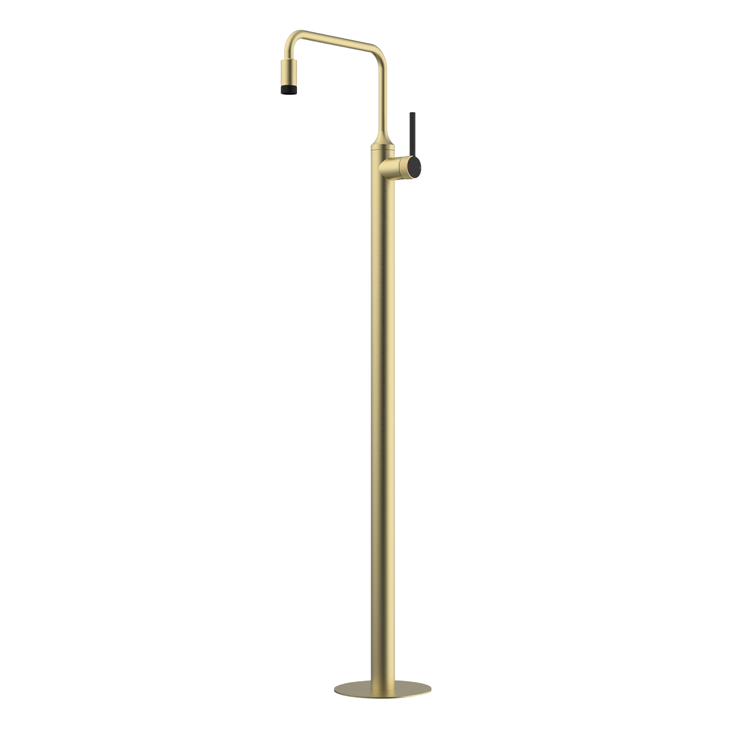 VALENTINA SERIES – FREESTANDING TUB FILLER WITH SLENDER SPOUT AND REFINED MODERN PRESENCE
