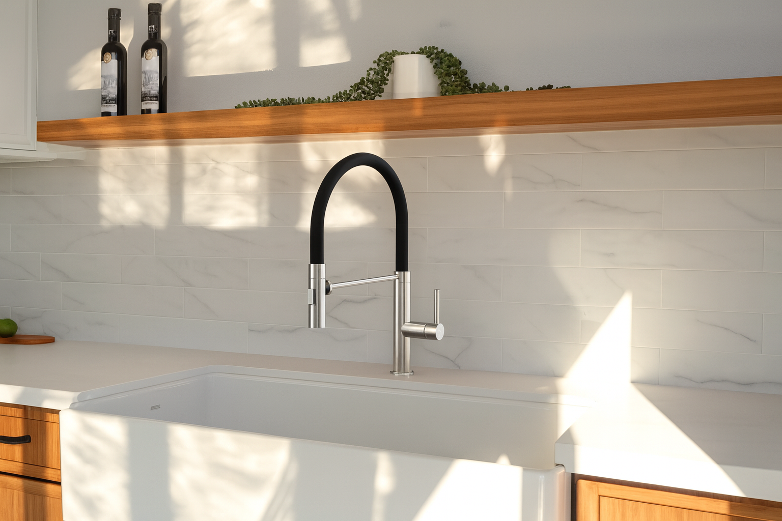 Bianca Brush Kitchen Faucet - Sleek Style, Everyday Performance