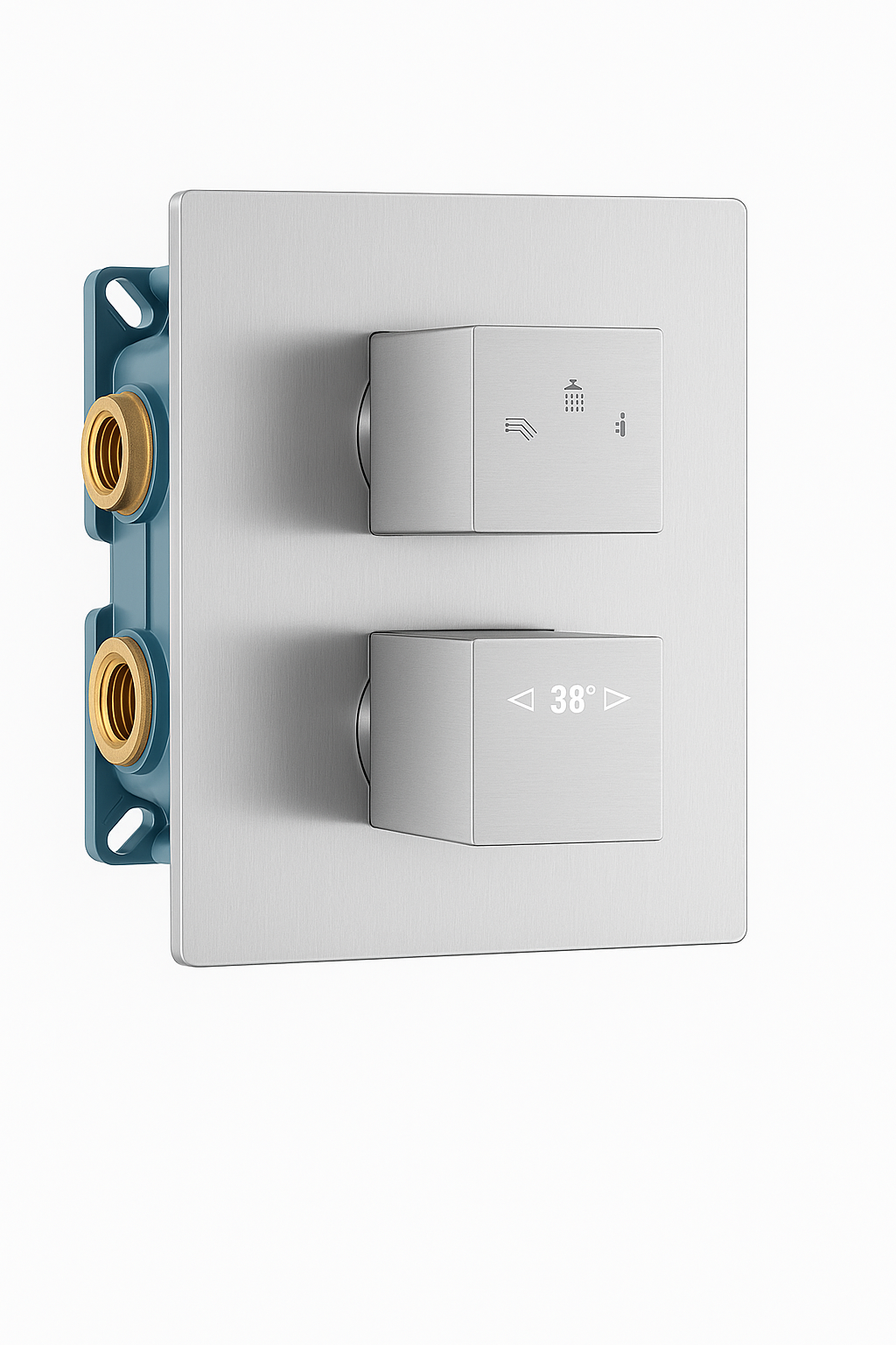 Helena - Brush Thermostatic Shower System