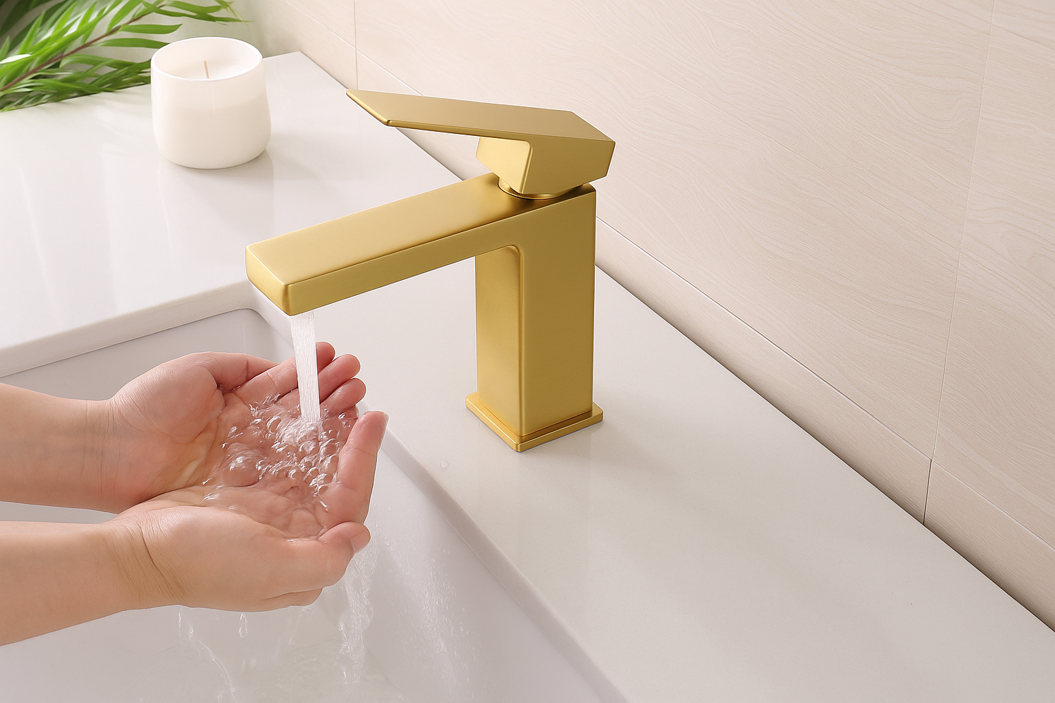 Sabine Modern Bathroom Faucet – Sleek Design, Lasting Performance