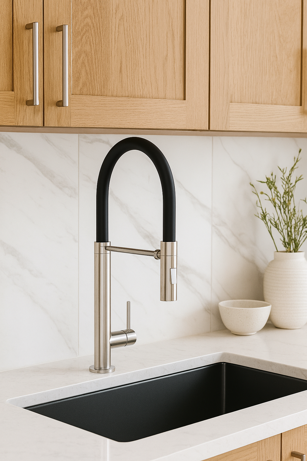 Bianca Brush Kitchen Faucet - Sleek Style, Everyday Performance
