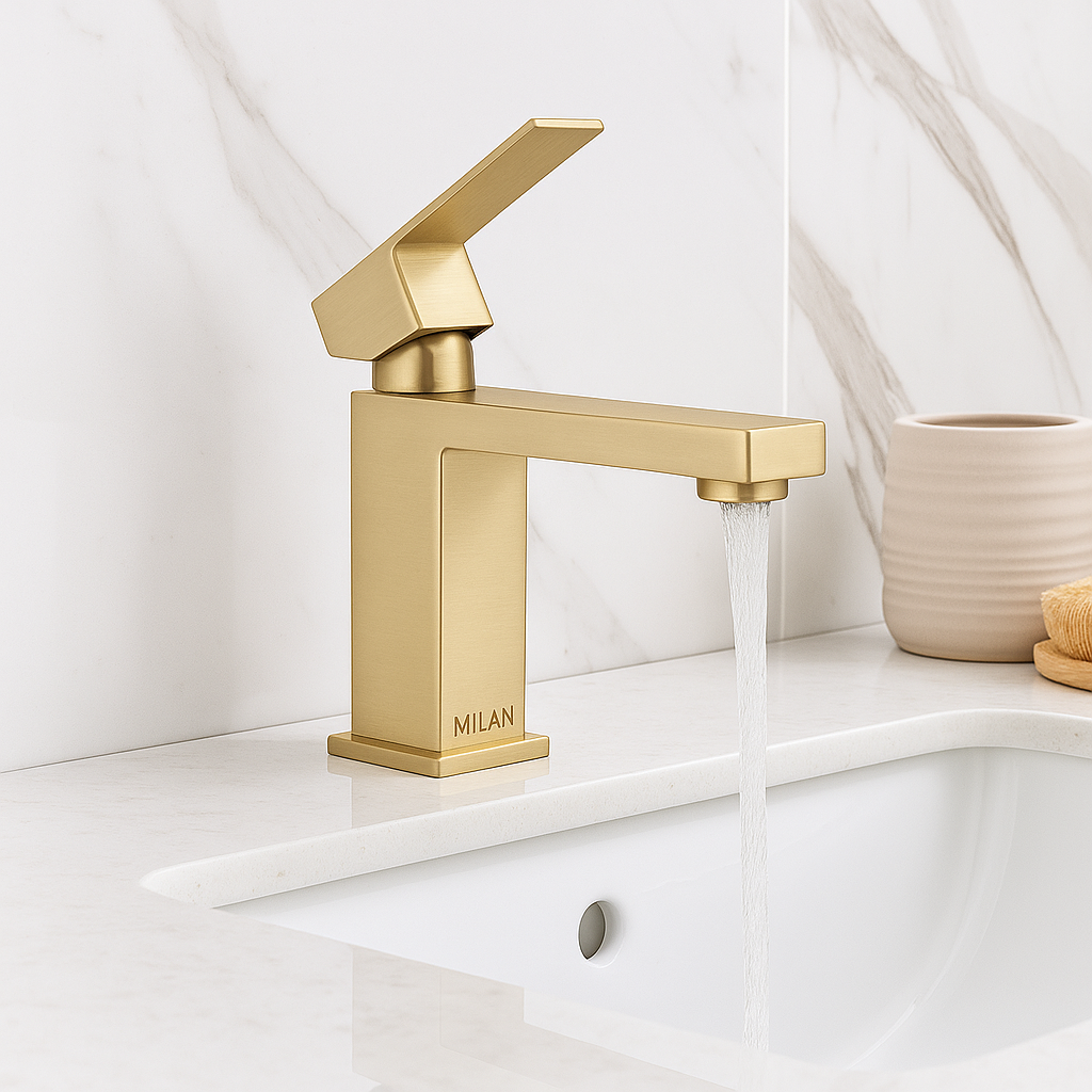 Sabine Modern Bathroom Faucet – Sleek Design, Lasting Performance