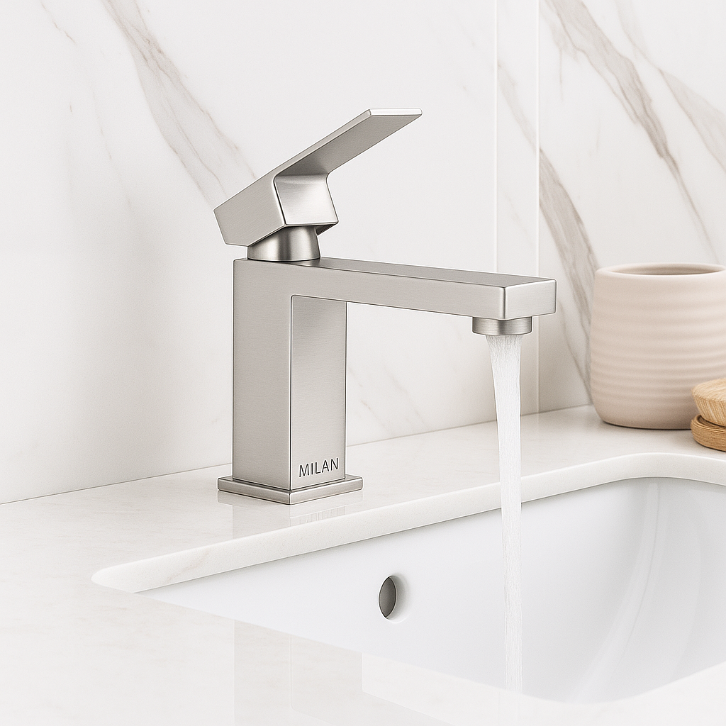 Sabine Modern Bathroom Faucet – Sleek Design, Lasting Performance