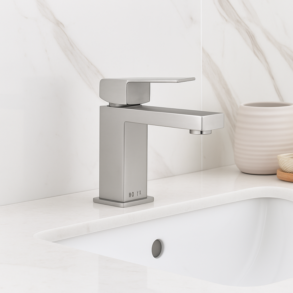 Sabine Modern Bathroom Faucet – Sleek Design, Lasting Performance