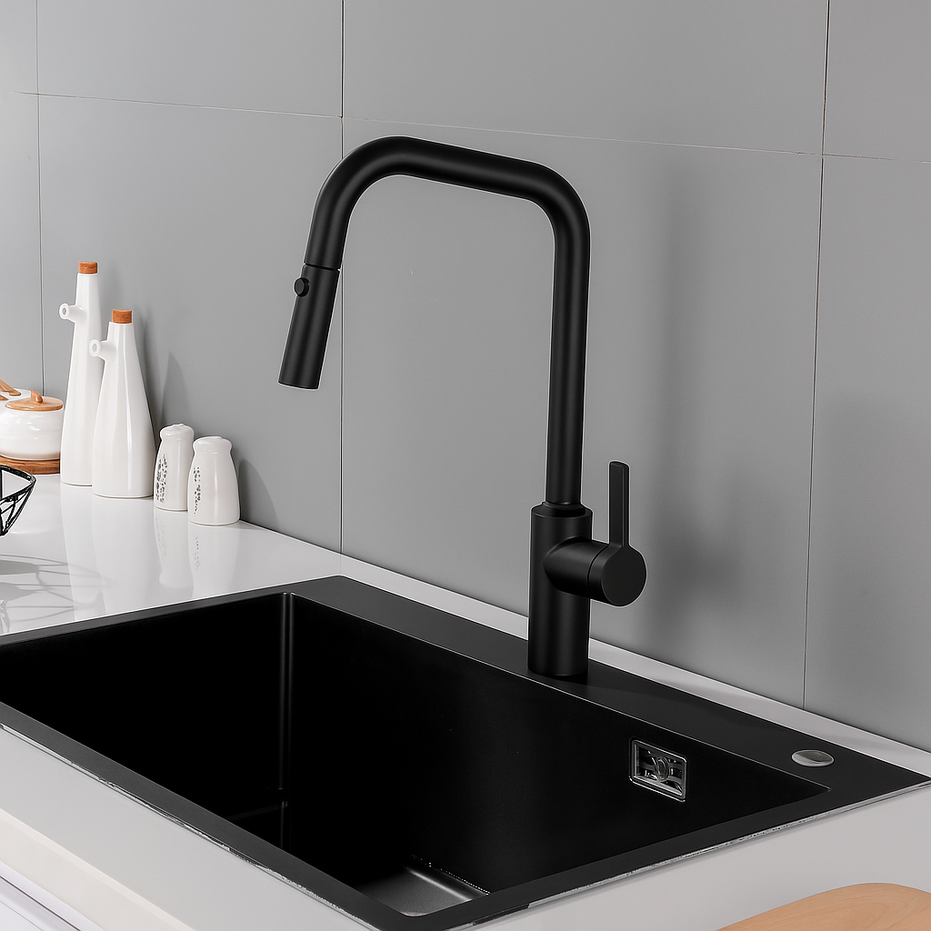 Camilla Brush Kitchen Faucet - Modern Elegance, Lasting Reliability