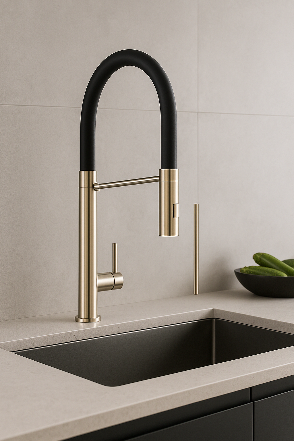Bianca Brush Kitchen Faucet - Sleek Style, Everyday Performance