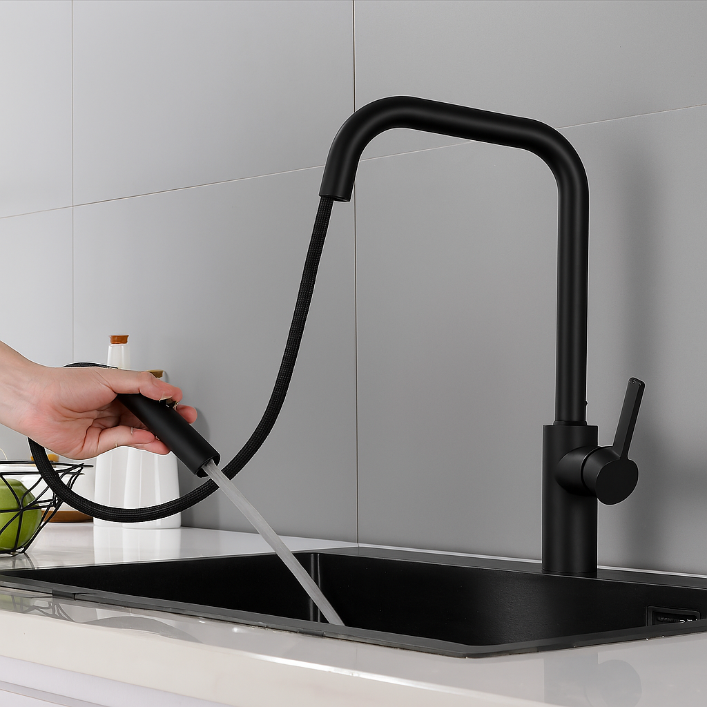 Camilla Brush Kitchen Faucet - Modern Elegance, Lasting Reliability