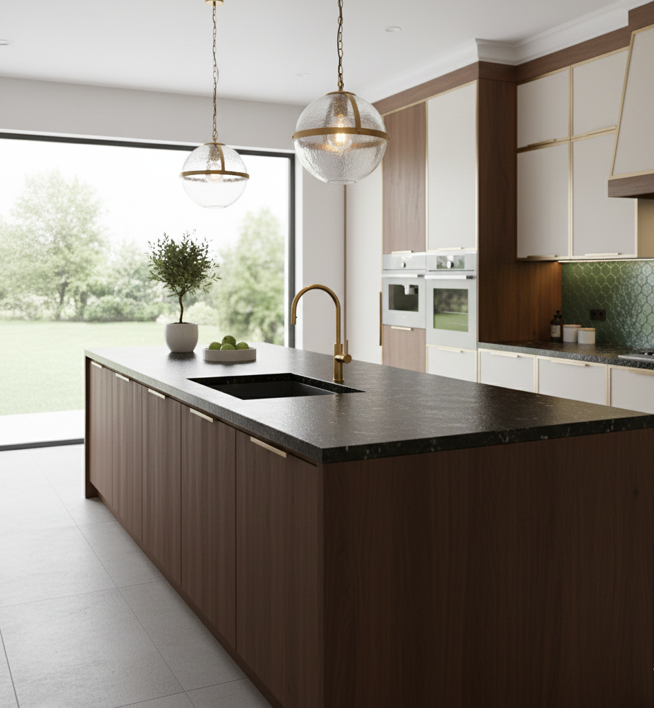 YC-83001 – Modern Square Kitchen Faucet