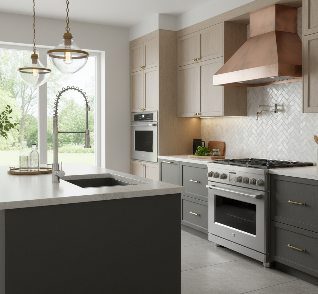 YC-8245 Amélie Kitchen Faucet - Modern Elegance, Everyday Reliability