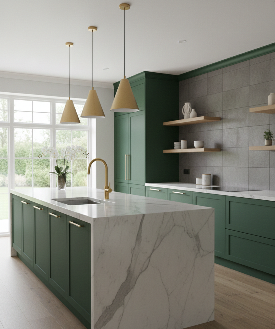 YC-8262 – Modern Square Kitchen Faucet