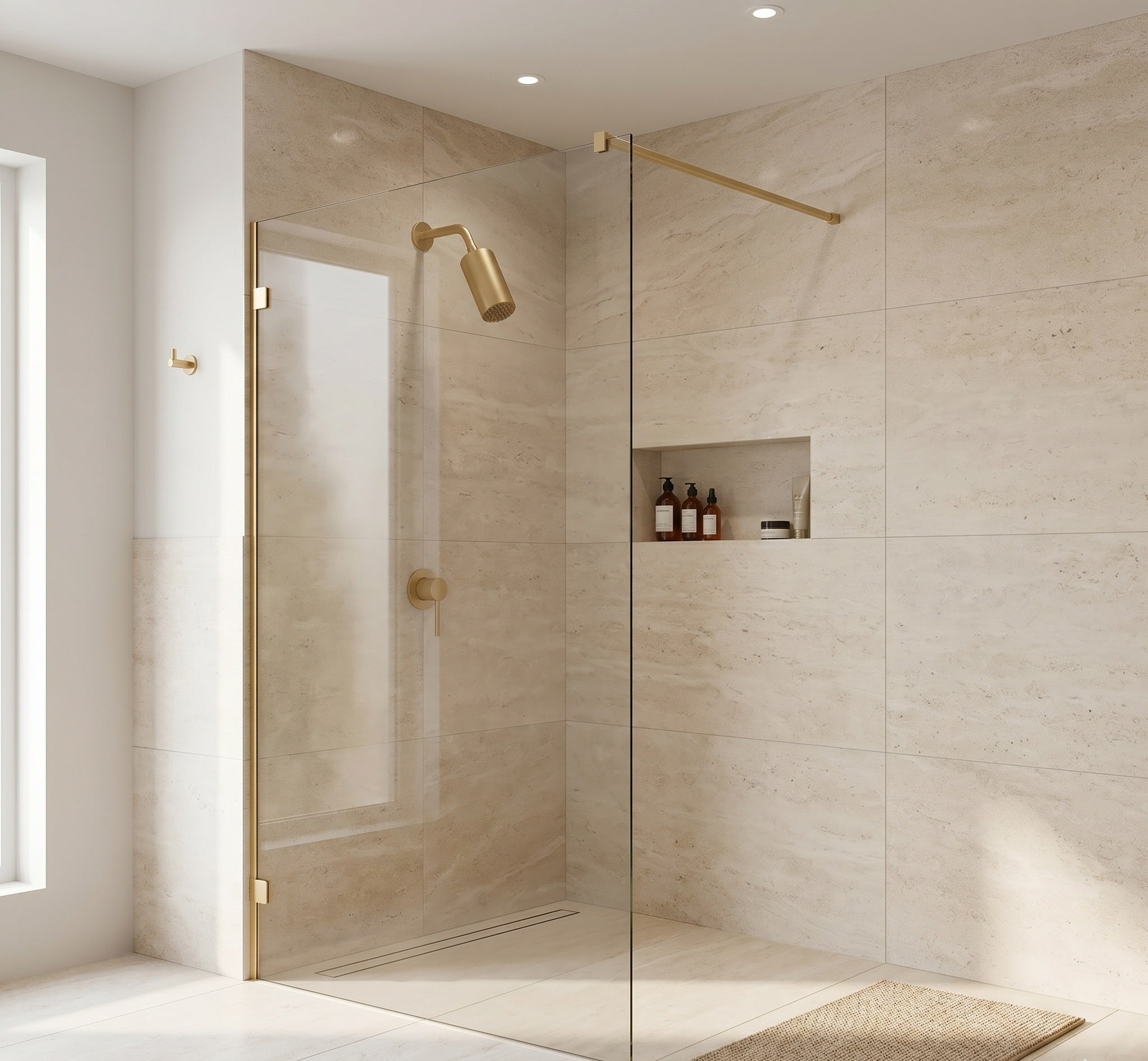 ISABELLA SERIES – SHOWER HEAD AND MIXER, A FOCUSED WALL MOUNTED SET BUILT FOR PRECISE, INTENTIONAL FLOW.