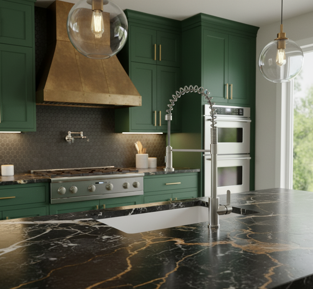 CAMILLA SERIES – KITCHEN FAUCET, A MAGNETIC PULL OUT DESIGN INSPIRED BY PROFESSIONAL KITCHENS.
