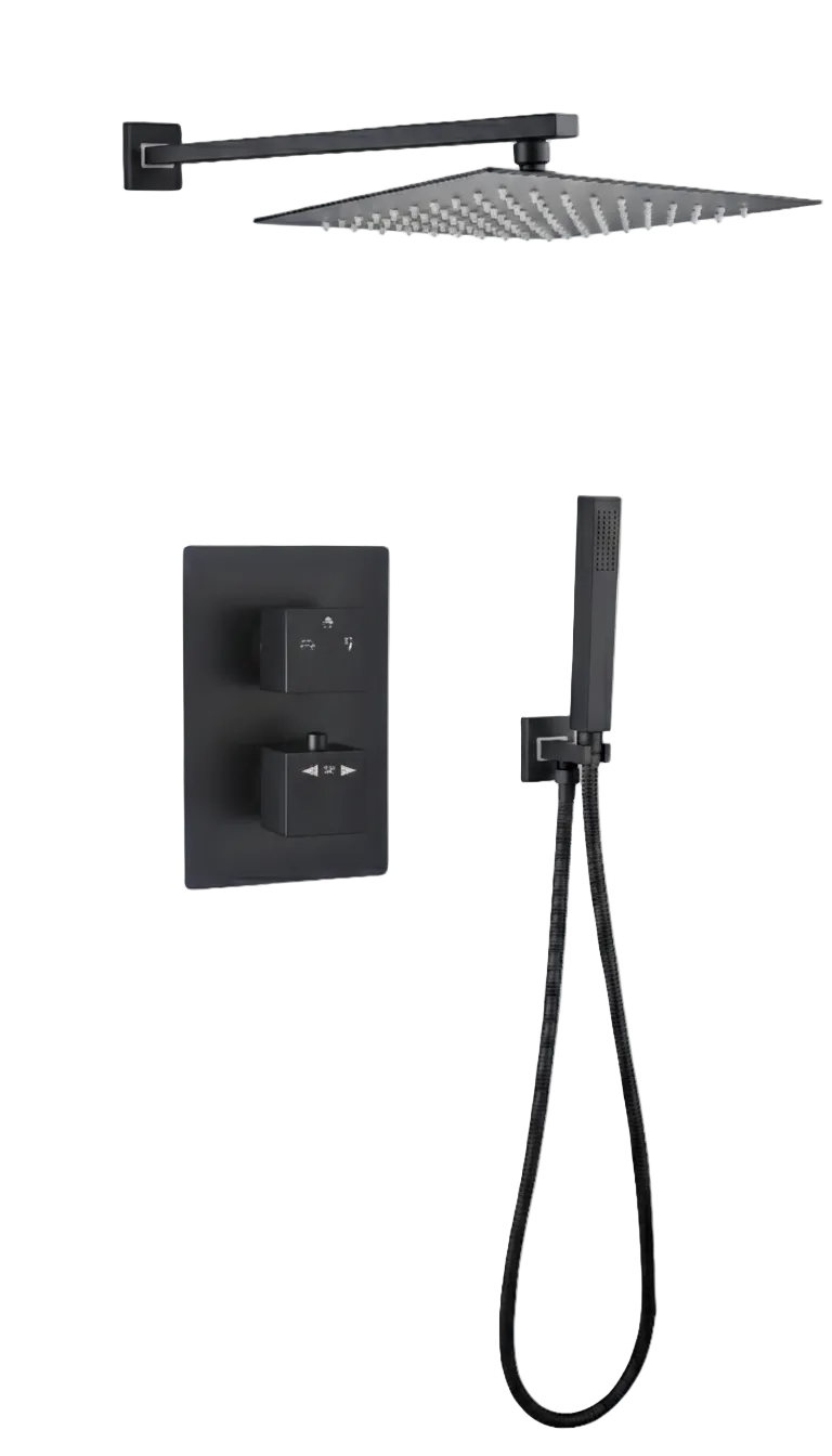 YC-8090 - Brush Thermostatic Shower System