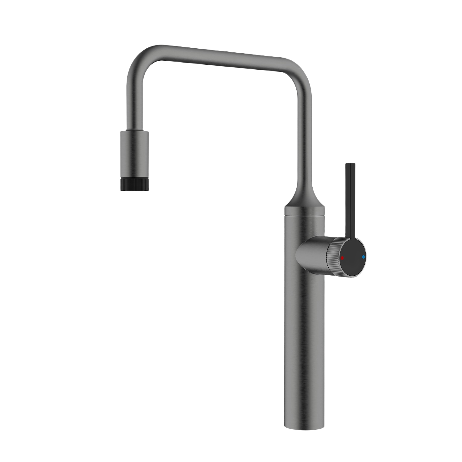 VALENTINA SERIES – KITCHEN FAUCET, A TALL FIXED SPOUT DESIGN WITH A SLEEK, MODERN PROFILE.