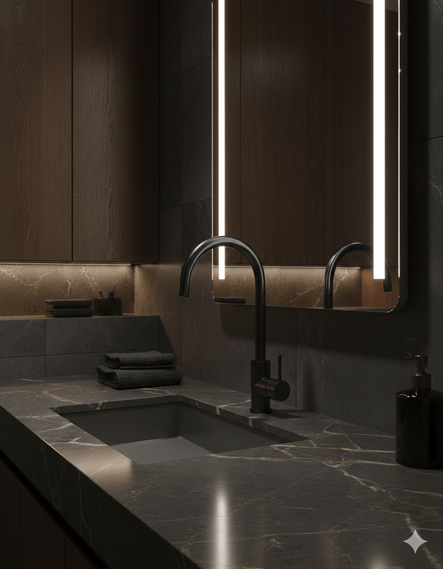 YC-8201 Premium Kitchen Faucet – Modern Square Design