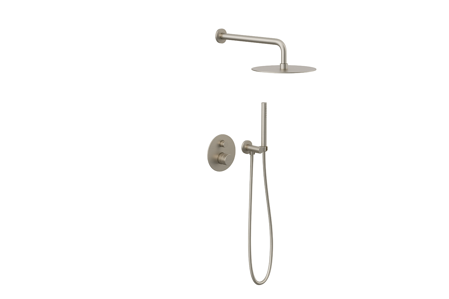 YC-SH8064-2 – Elegant Shower System with Rainfall and Hand Shower