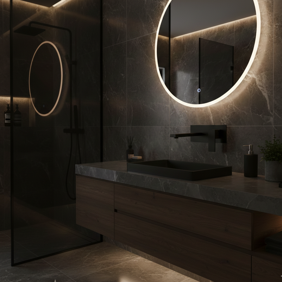 YC-811017 Luxury Bathroom Faucet – Minimalist Wall-Mount Vanity Tap with Single Handle