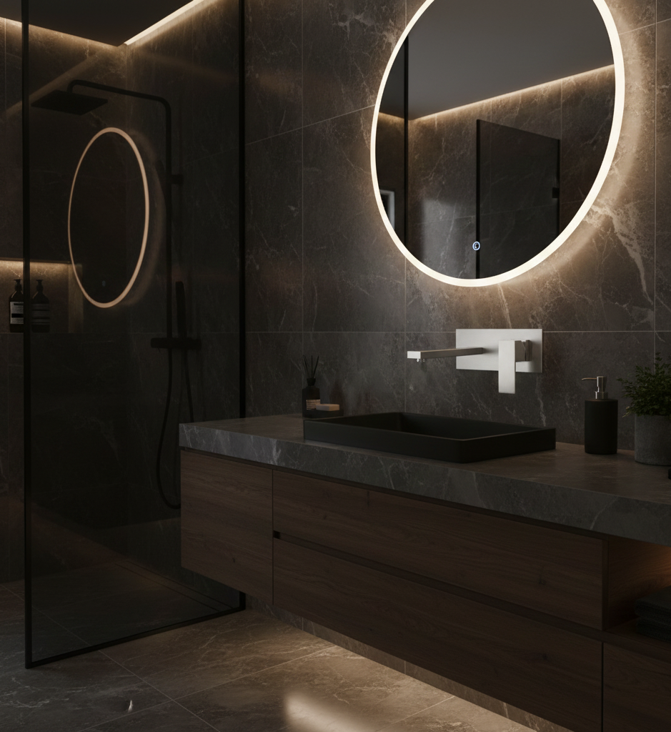 FRANCESCA SERIES – WALL MOUNT BATHROOM MIXER, BOLD ARCHITECTURAL DESIGN SUITED FOR BASIN AND TUB