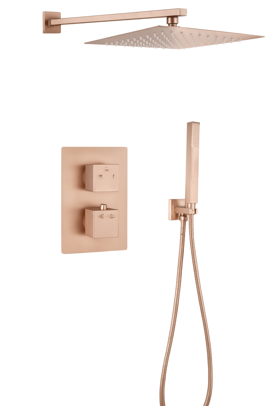 YC-8090 - Brush Thermostatic Shower System