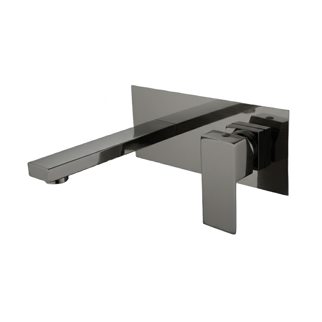FRANCESCA SERIES – WALL MOUNT BATHROOM MIXER, BOLD ARCHITECTURAL DESIGN SUITED FOR BASIN AND TUB