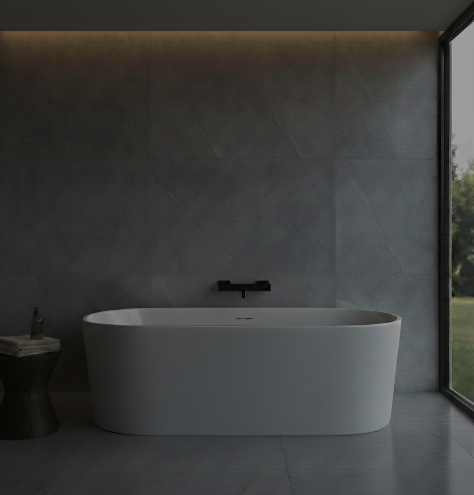 YC-8028 – Elegant Wall-Mount Tub Filler