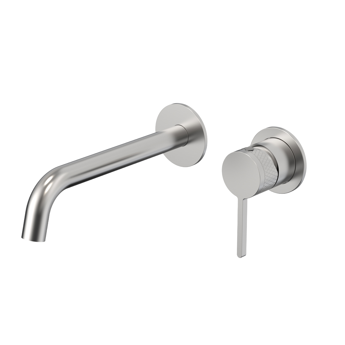 CATERINA SERIES – WALL MOUNT BATHROOM MIXER, VERSATILE DESIGN TRANSITIONING FROM BASIN TO TUB