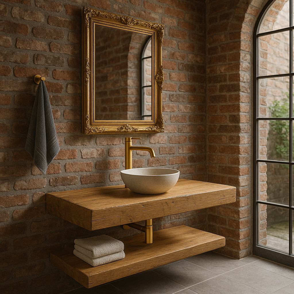 SERENA SERIES – TALL BATHROOM FAUCET WITH CYLINDRICAL FORM AND ANGLED SPOUT DESIGN