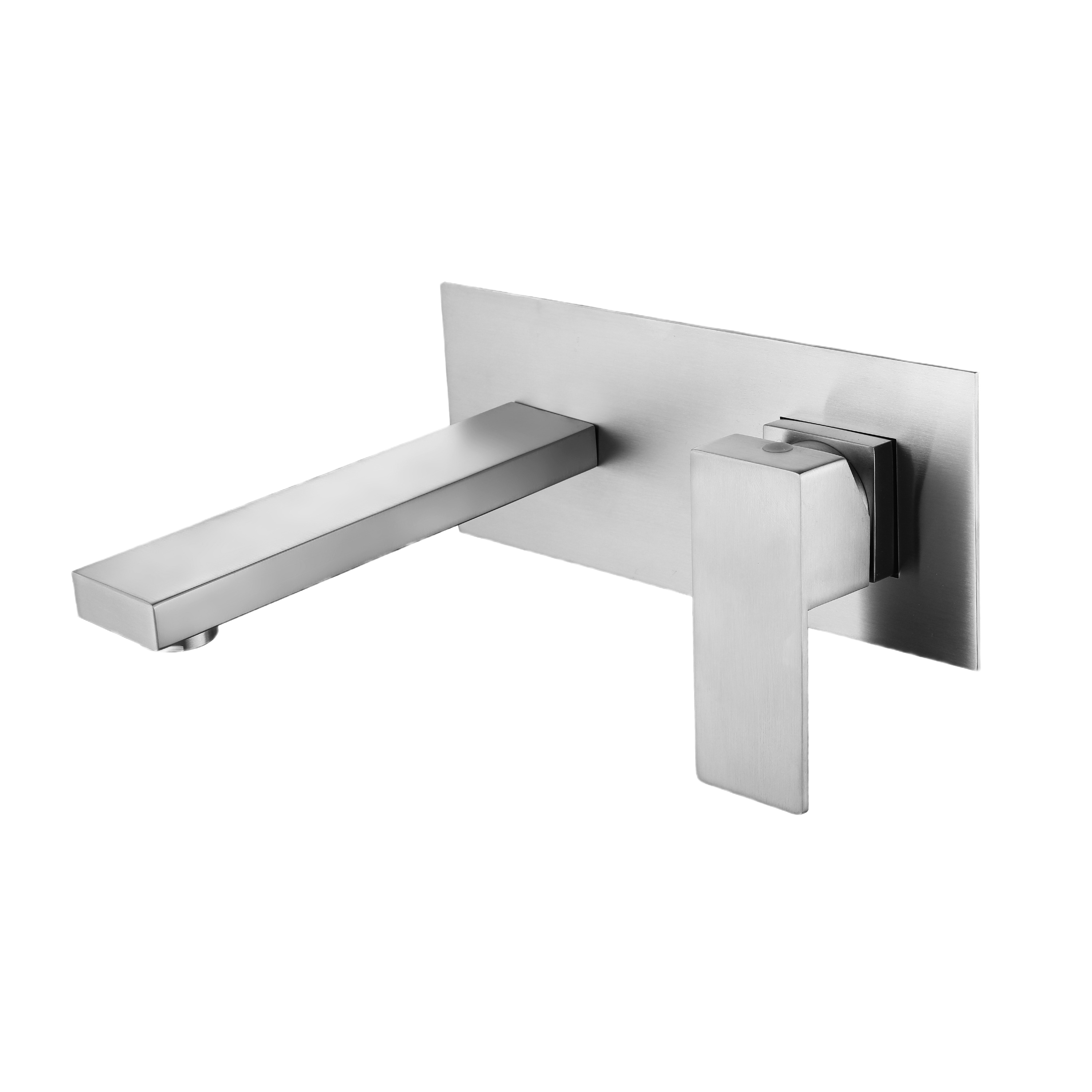 YC-811017 Luxury Bathroom Faucet – Minimalist Wall-Mount Vanity Tap with Single Handle