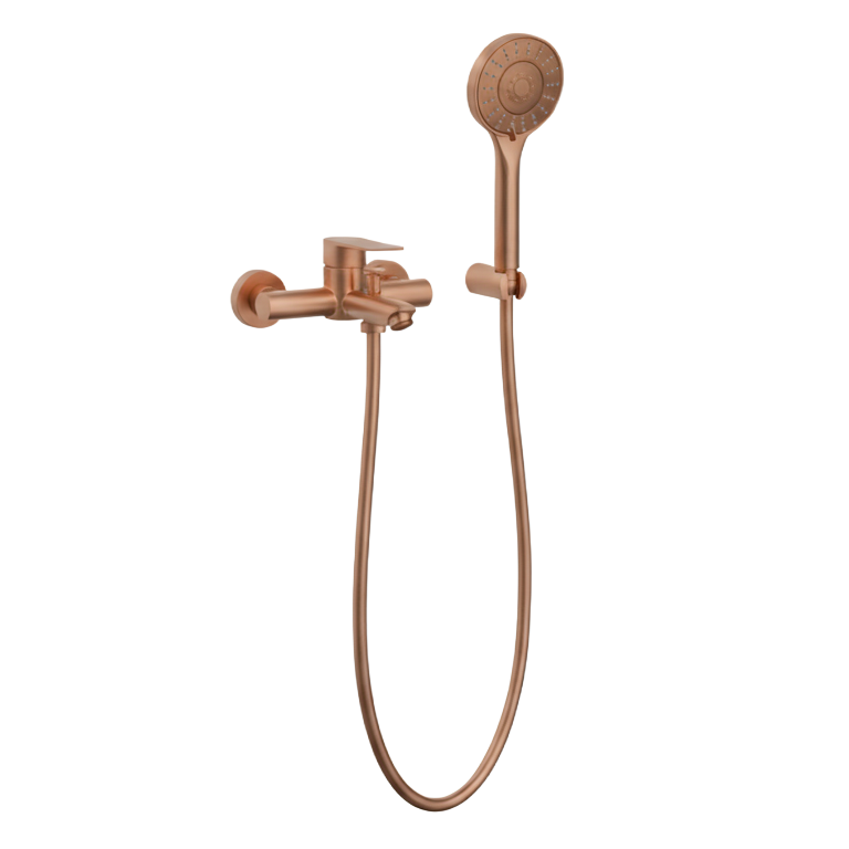 SOFIA SERIES – WALL MOUNTED TUB MIXER WITH HAND SHOWER FOR VERSATILE AND ELEGANT BATHING