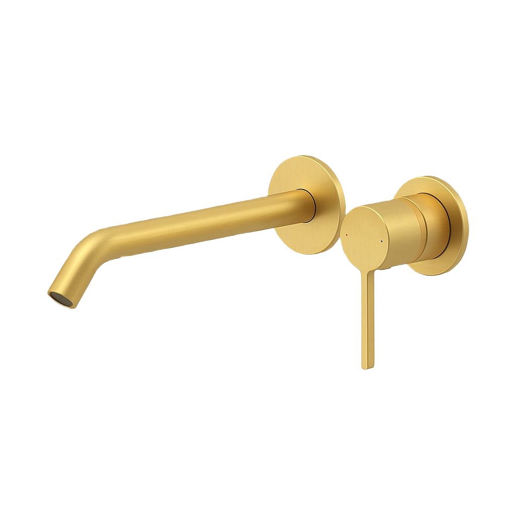 ISABELLA SERIES – WALL MOUNTED BATHROOM FAUCET WITH EXTENDED SPOUT AND SMOOTH CONTROL