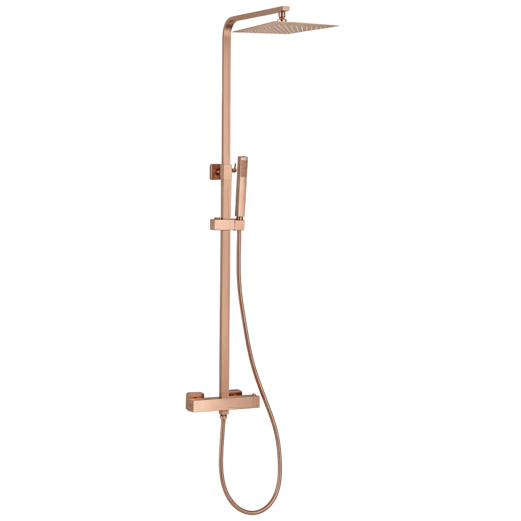 FRANCESCA SERIES – RAINFALL SHOWER WITH HAND SPRAYER, ARCHITECTURAL FORM WITH A BOLD, MODERN PRESENCE.