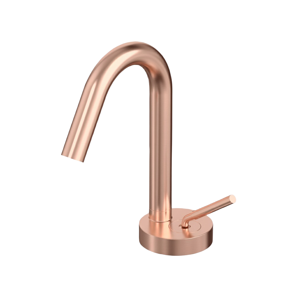 YC-80745 Elegant Vanity Faucet – Streamlined High-Arc Spout with Easy Control Handle