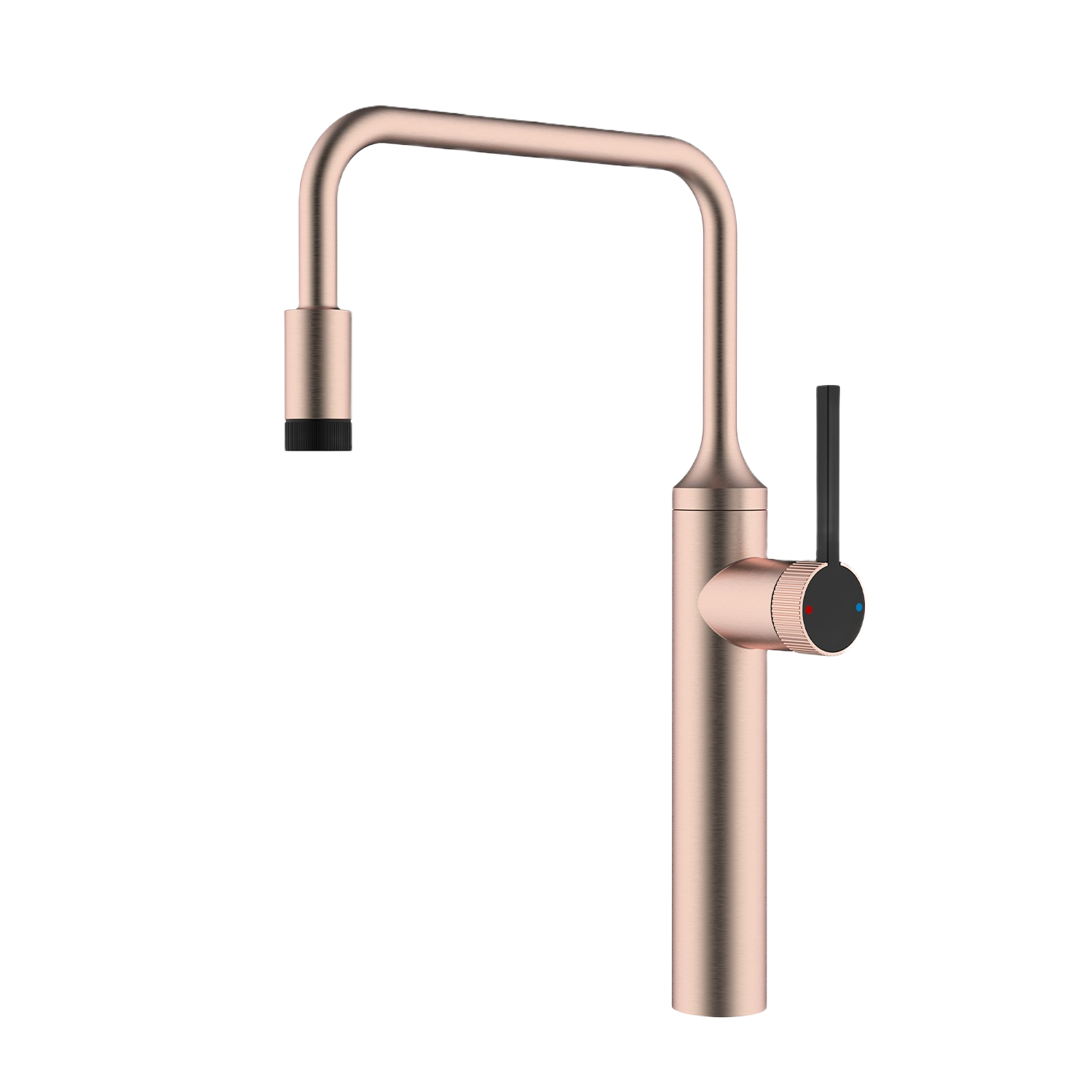 VALENTINA SERIES – KITCHEN FAUCET, A TALL FIXED SPOUT DESIGN WITH A SLEEK, MODERN PROFILE.