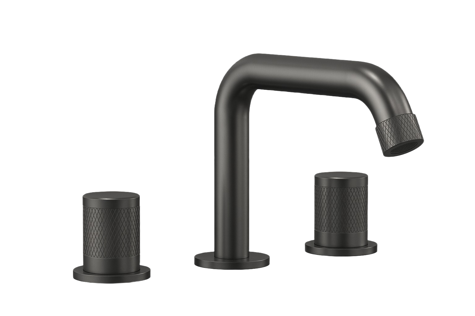SERENA SERIES – BATHROOM FAUCET, A THREE PIECE COMPOSITION THAT BRINGS BALANCE AND INTENTION TO THE VANITY.
