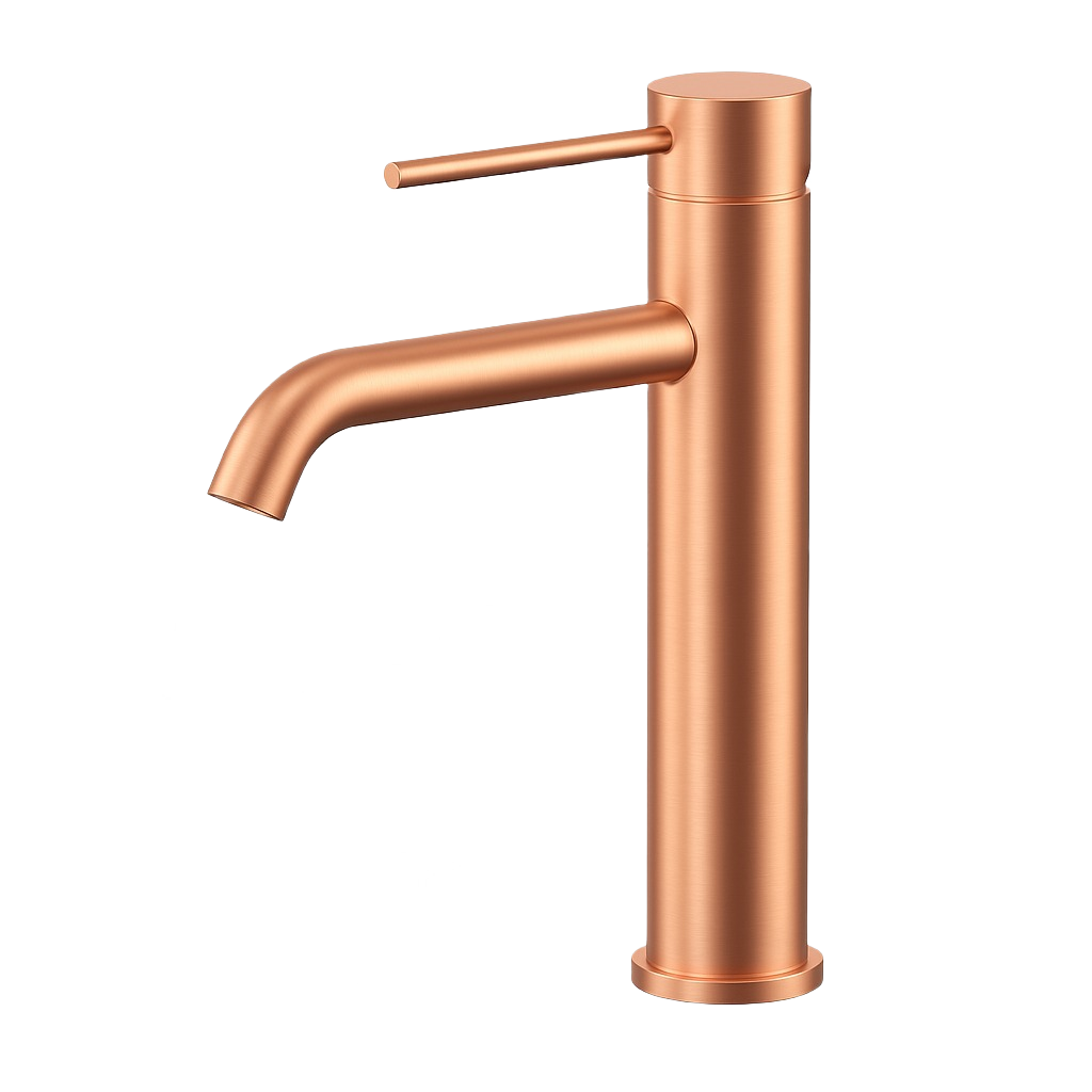 GIADA SERIES – BATHROOM FAUCET WITH CYLINDRICAL BODY AND ELEVATED PROFILE FOR MODERN SPACES