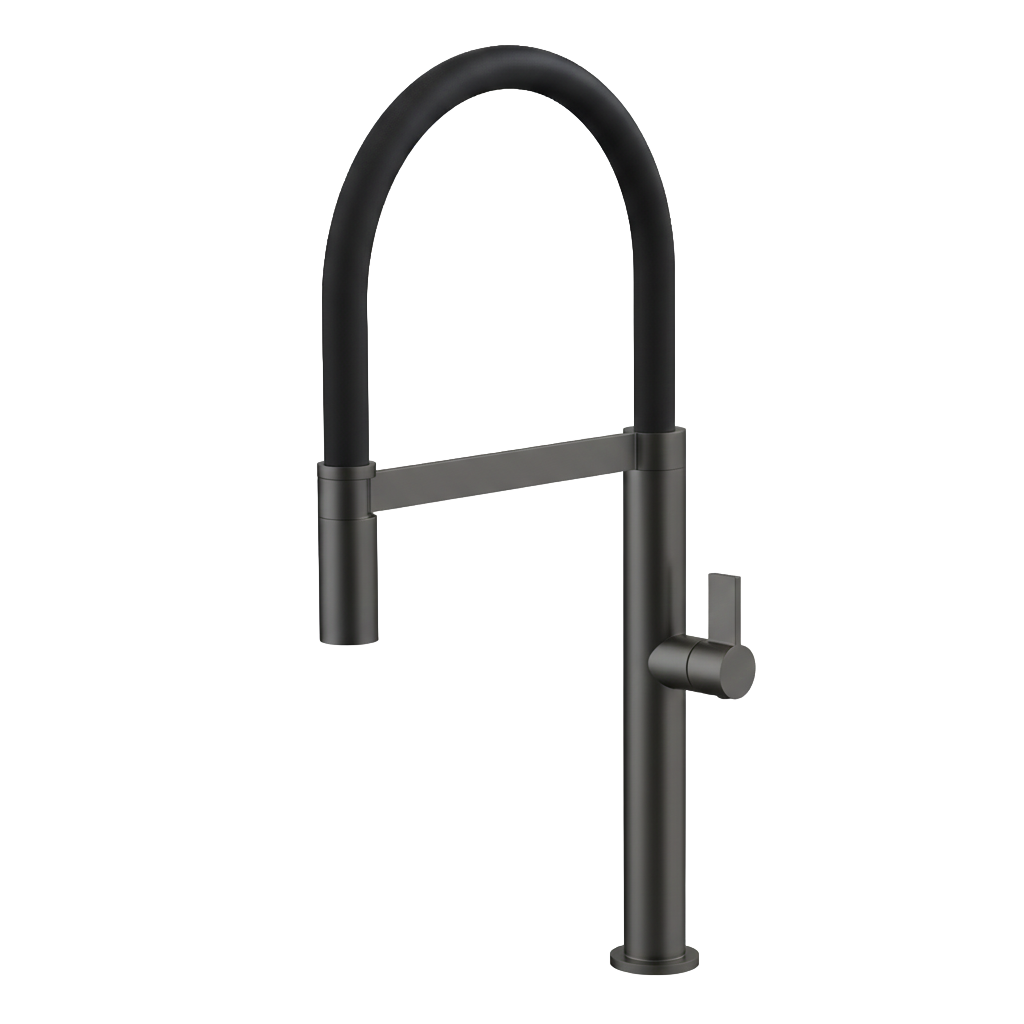 YC-8224 – Modern Square Kitchen Faucet