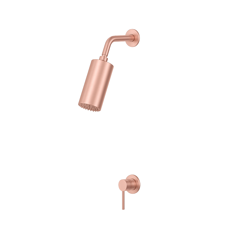 ISABELLA SERIES – SHOWER HEAD AND MIXER, A FOCUSED WALL MOUNTED SET BUILT FOR PRECISE, INTENTIONAL FLOW.
