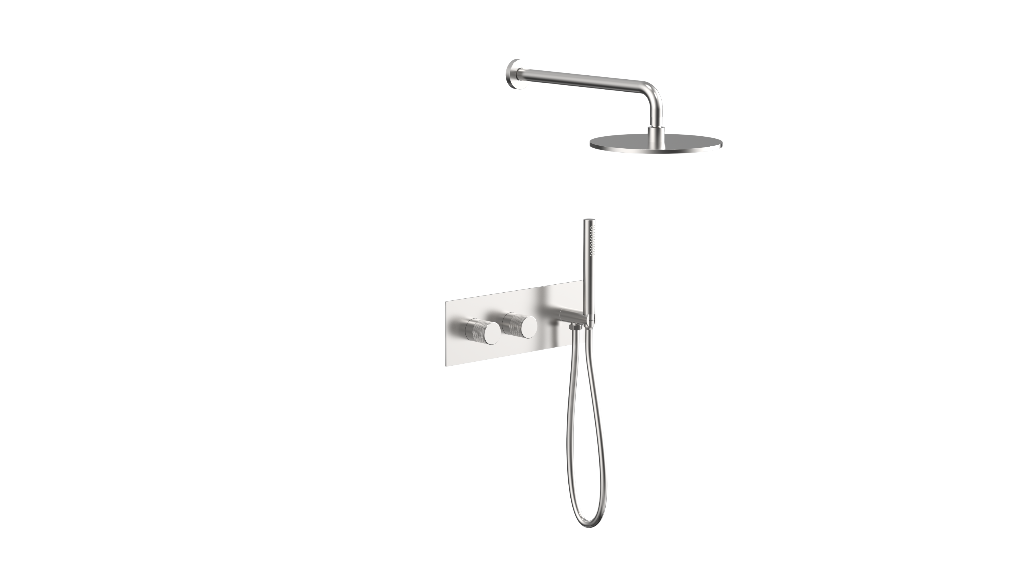 YC-SH8071-2 Elegant Shower System – Complete Rainfall and Hand Shower Combo