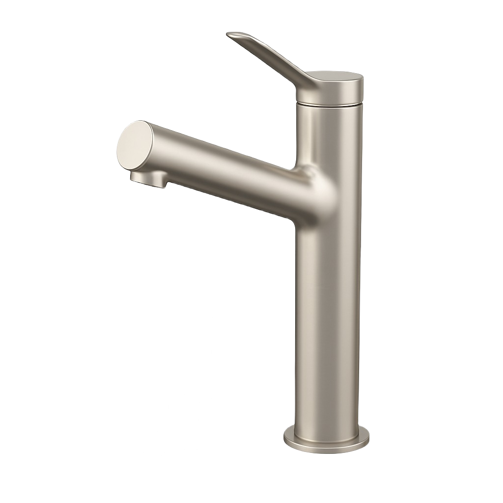 LUNA SERIES - TALL BATHROOM FAUCET, A MINIMALIST SILHOUETTE WITH A CALM, ARCHITECTURAL PRESENCE.