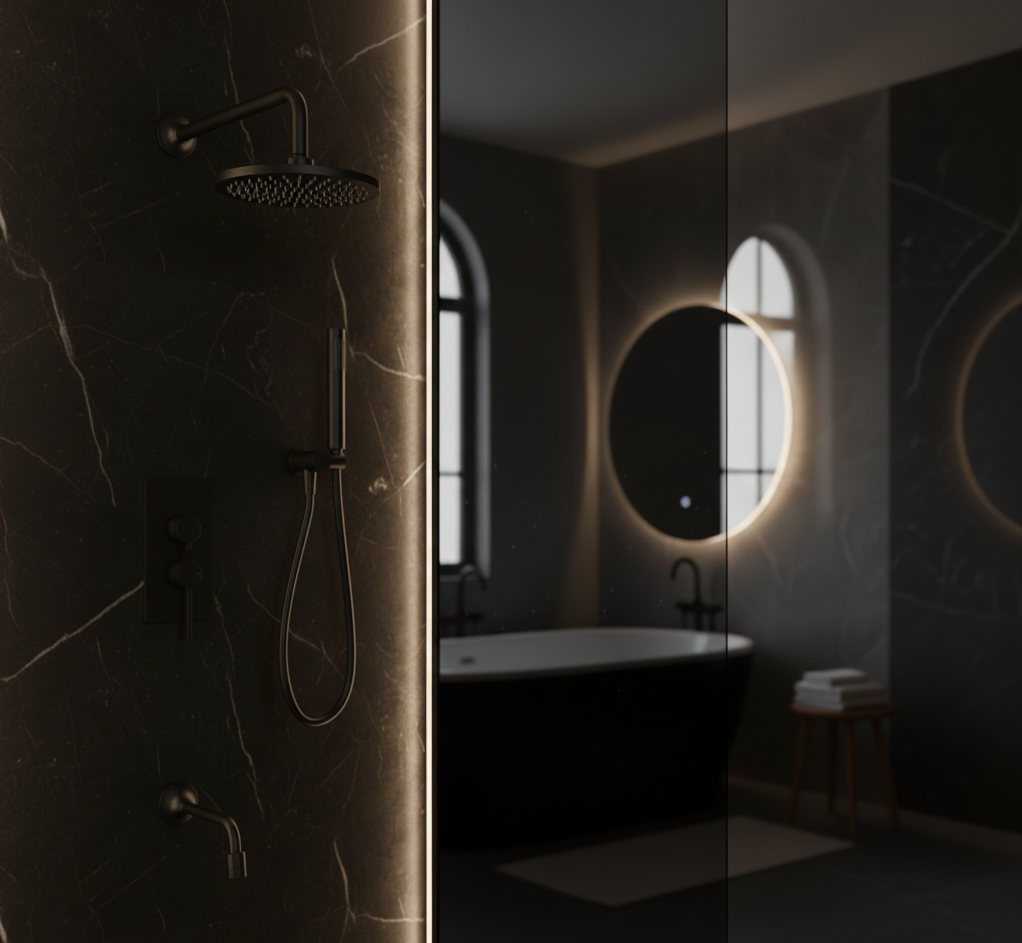 YC-RT7707 Premium Shower System – Dual Function Shower Set