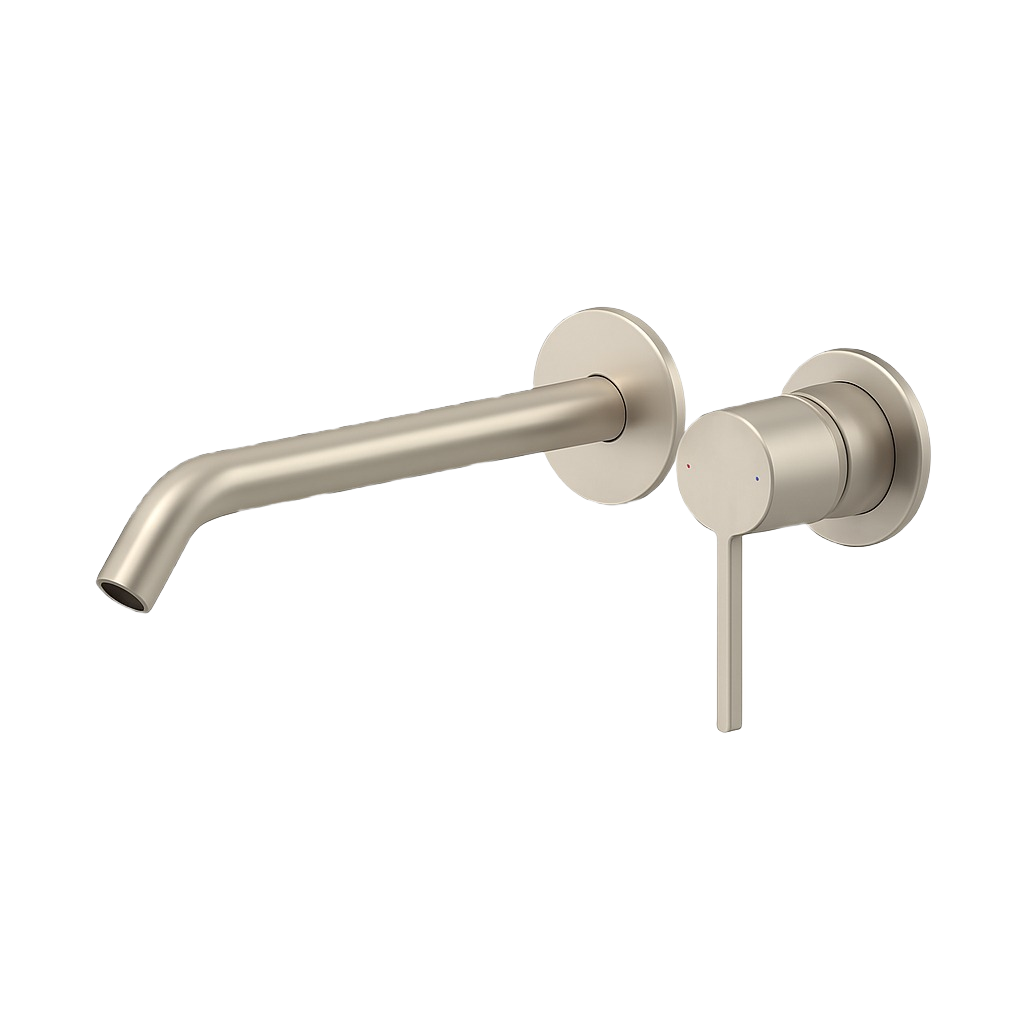 ISABELLA SERIES – WALL MOUNTED BATHROOM FAUCET WITH EXTENDED SPOUT AND SMOOTH CONTROL