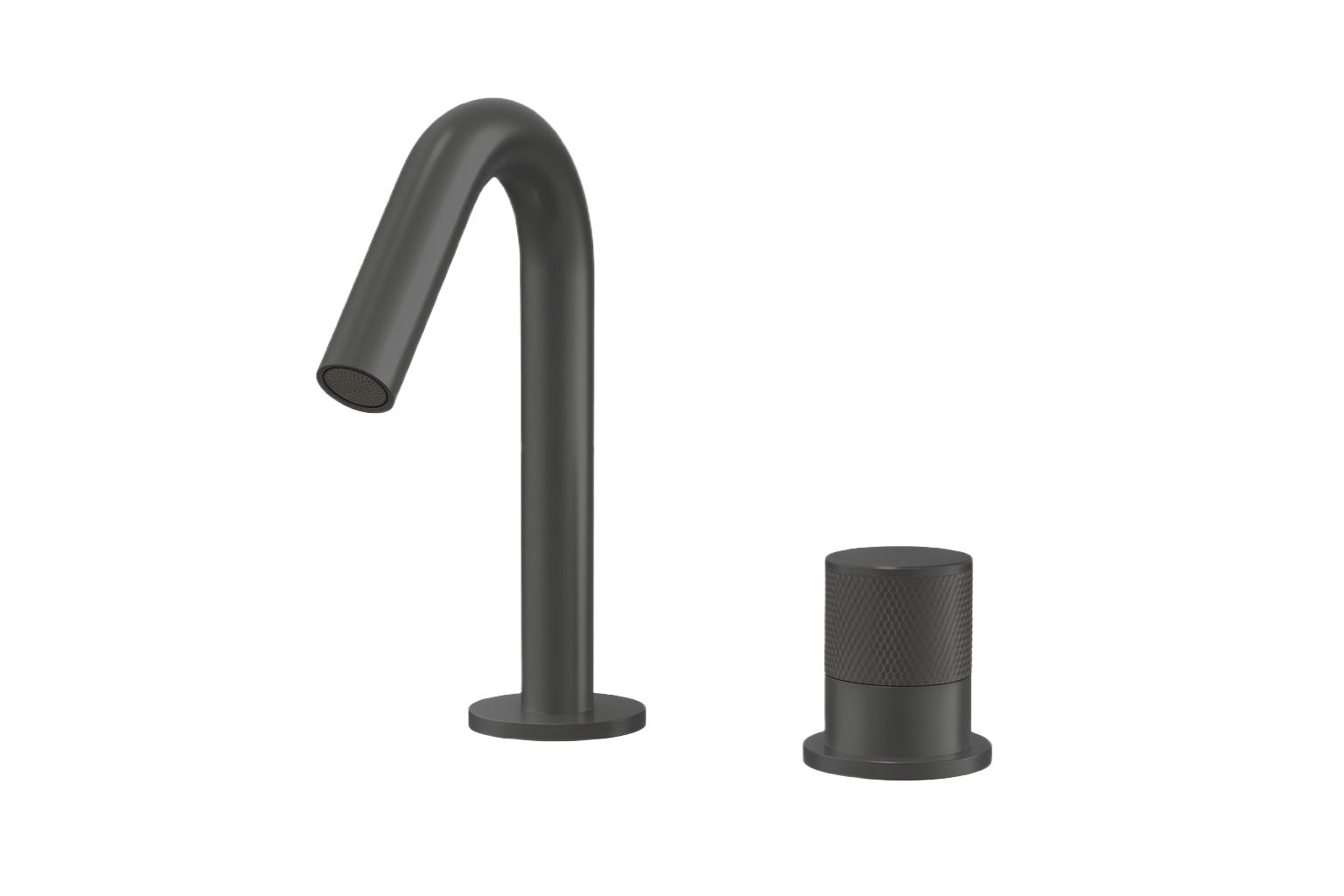 ALESSIA SERIES – BATHROOM FAUCET WITH SEPARATE VALVE, A COMPOSED TWO PIECE DESIGN FOCUSED ON CONTROL.