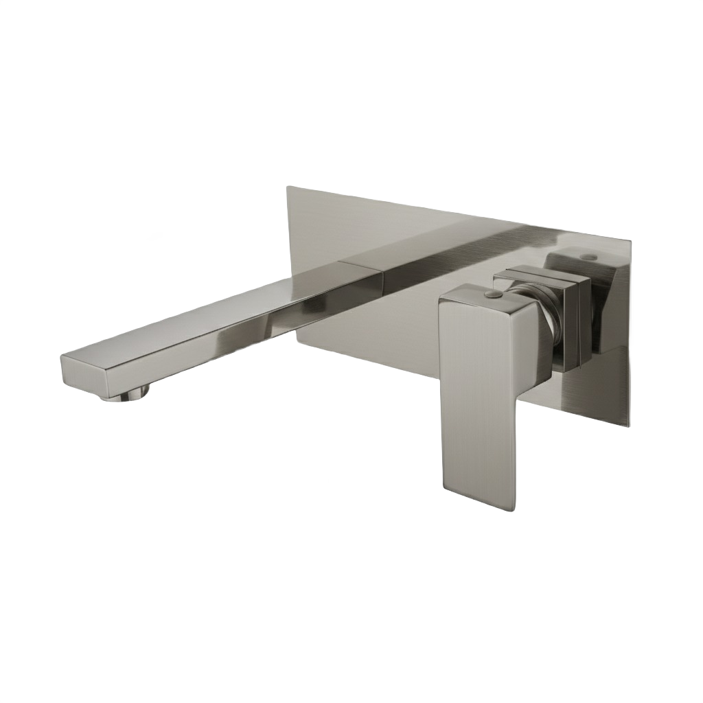FRANCESCA SERIES – WALL MOUNT BATHROOM MIXER, BOLD ARCHITECTURAL DESIGN SUITED FOR BASIN AND TUB