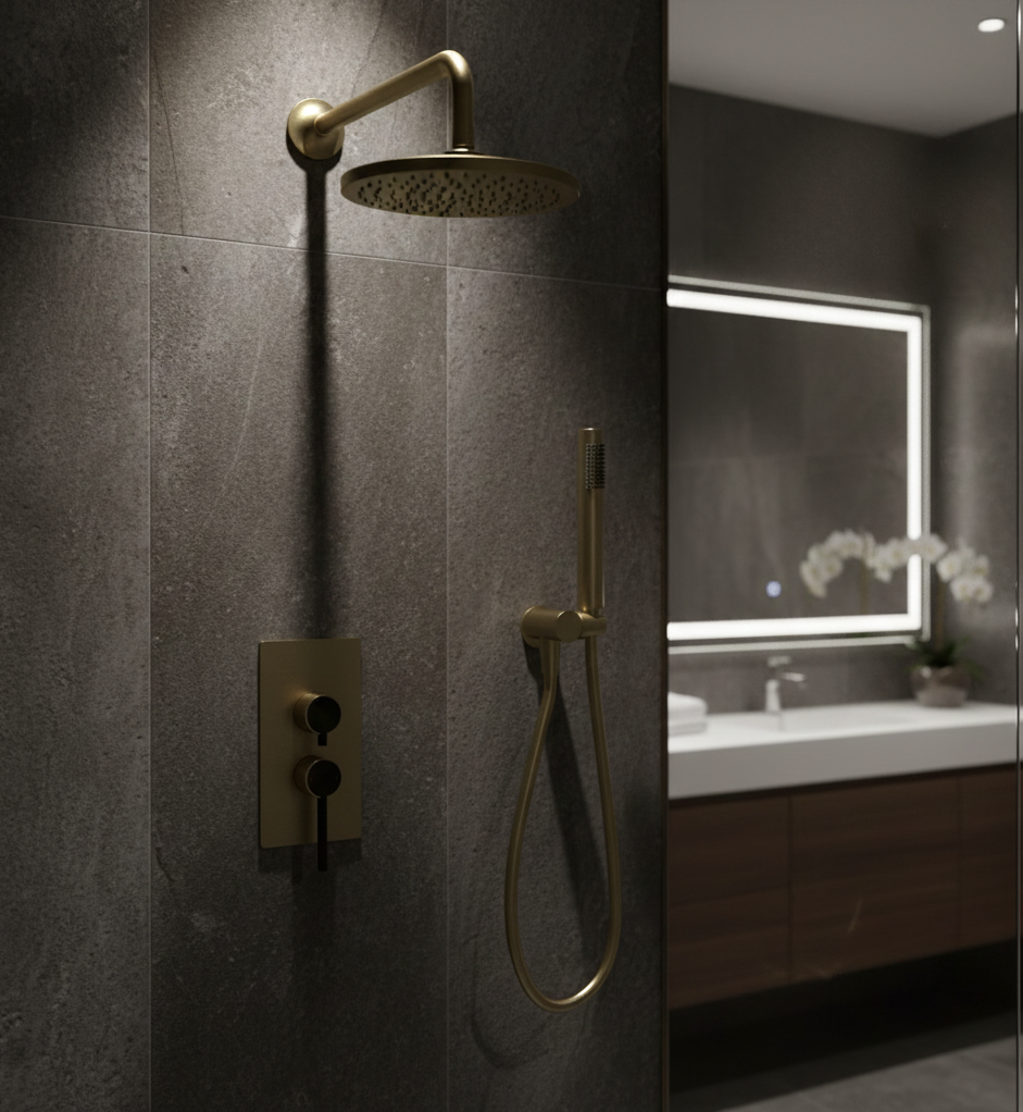 YC-RT7709 Premium Shower System – Dual Function Shower Set