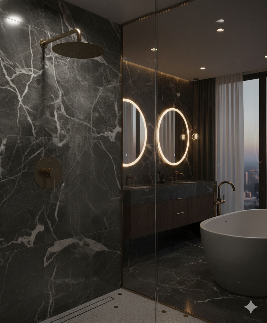 YC-8062 – Premium Shower System Minimalist Wall-Mount Shower Set