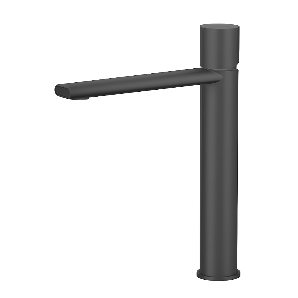LIVIA SERIES – TALL BATHROOM FAUCET WITH MINIMALIST LINES AND A SMOOTH MODERN SILHOUETTE